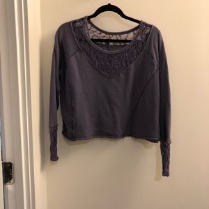 Free People Lace Top